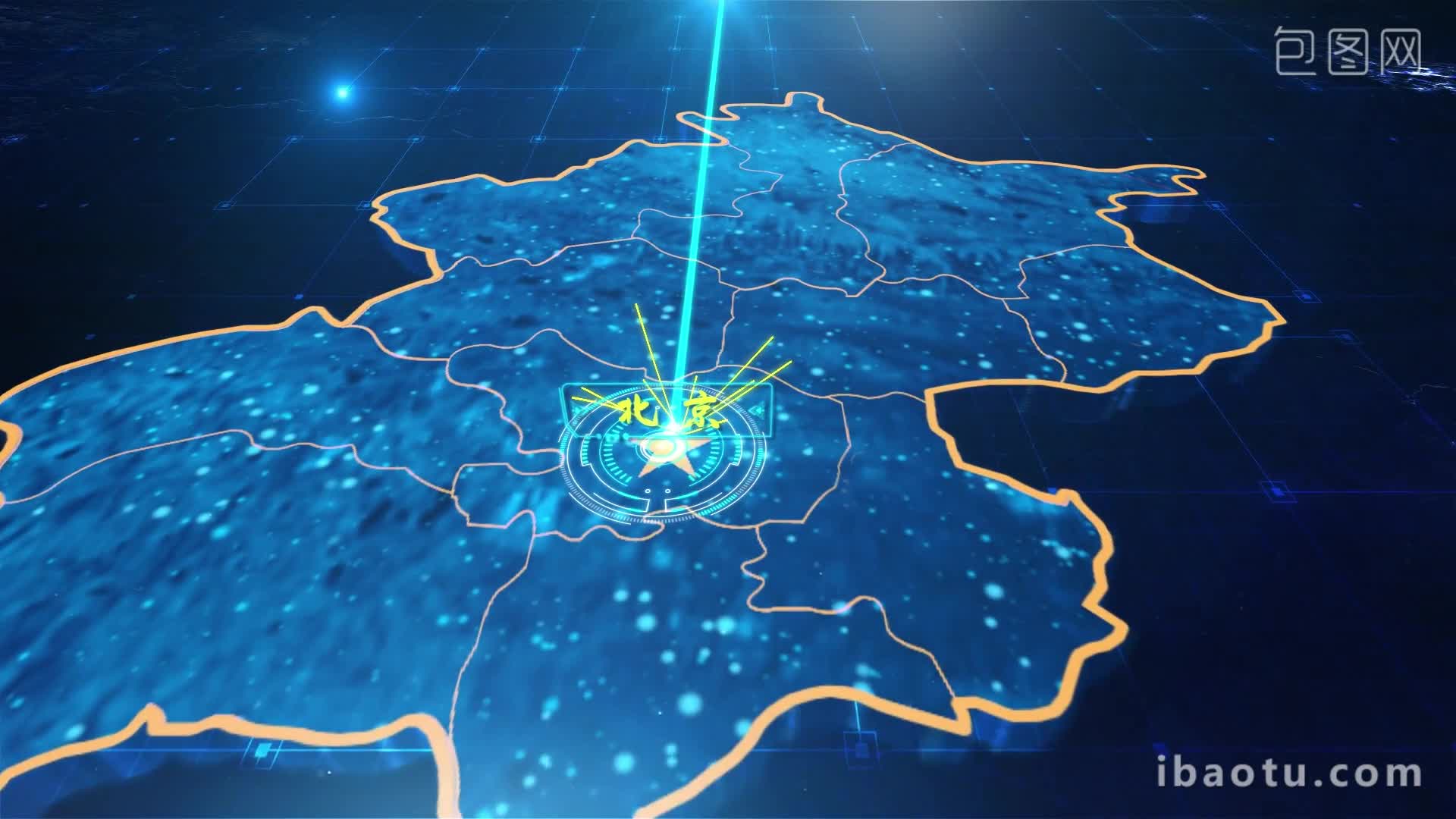 科技重塑城市，最新北京市区域划分图揭示触手可及的未来蓝图